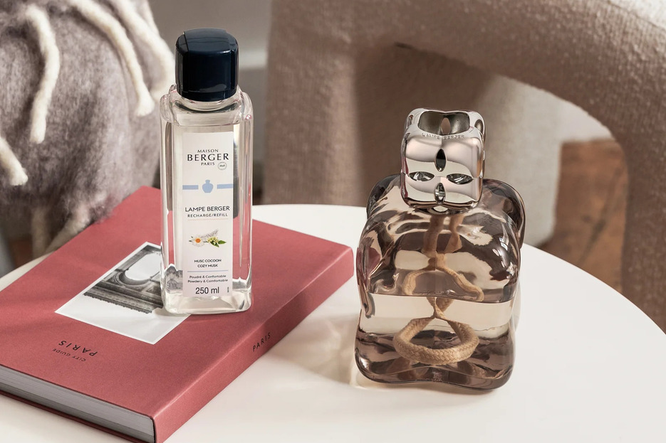 Coffret Lampe Berger Cosy Marron