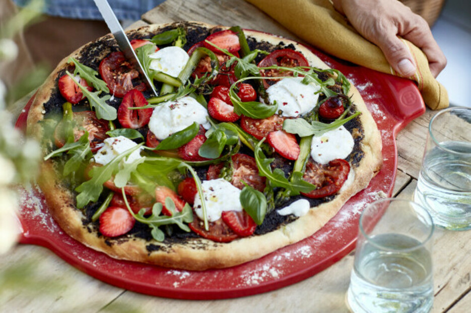 Emile Henry pizza stone lisse