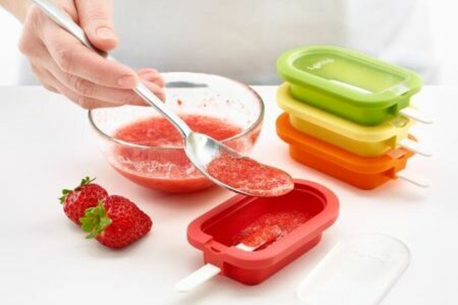 Lku pack 4 glaces empilables