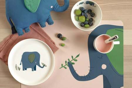 Asa set de table, assiette, bol, mug Elephant