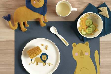 Asa set de table, assiette, bol, mug Lion
