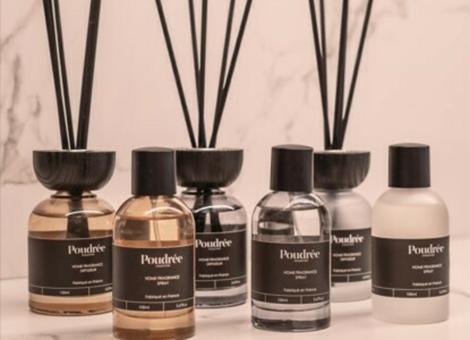 Bougie parfum� Poudr�e