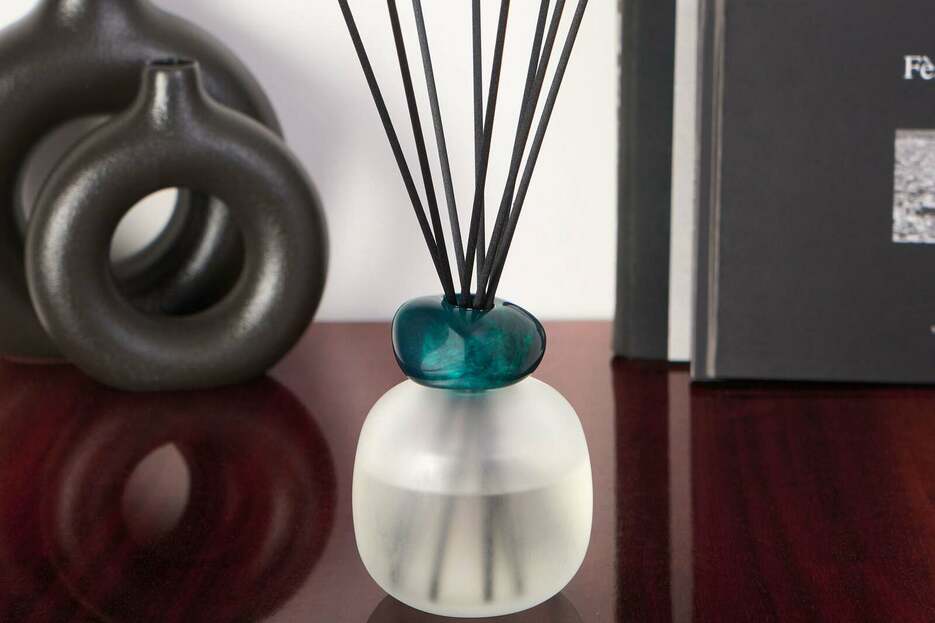 Bouquet diffuseur de parfum min�ral Bleu s�duction