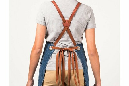 Tablier N325 Denim fonc