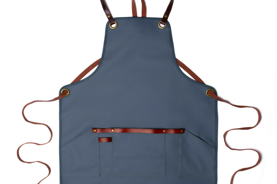 Tablier n707 impermable bleu