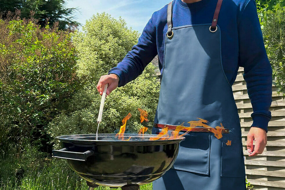 Tablier n707 impermable bleu