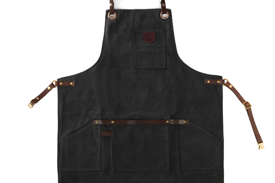 Tablier n 547 cuir noir