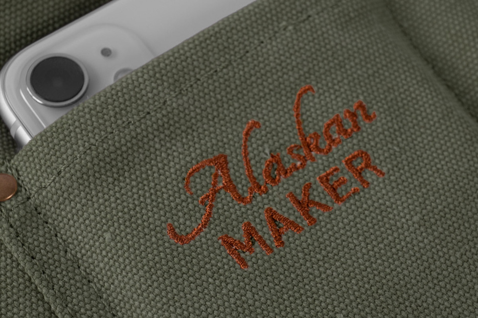 Tablier N325 vert olive