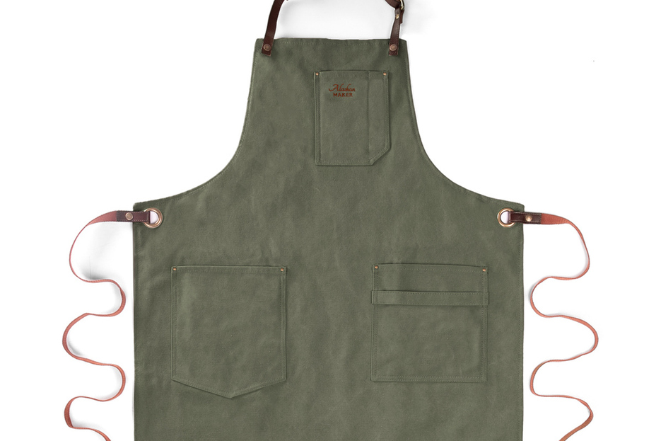 Tablier N325 vert olive