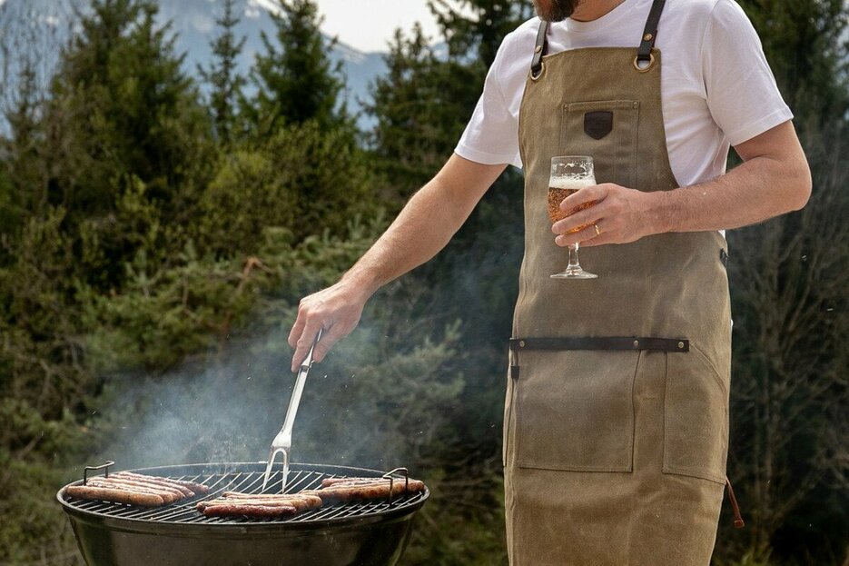 Tablier n 547 cuir sable