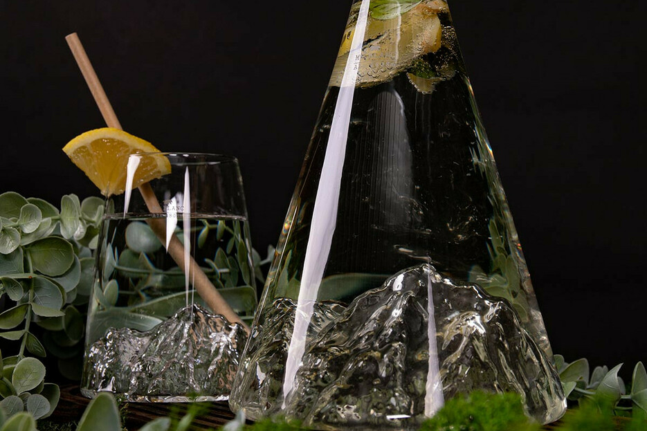 Carafe  eau Mont Blanc