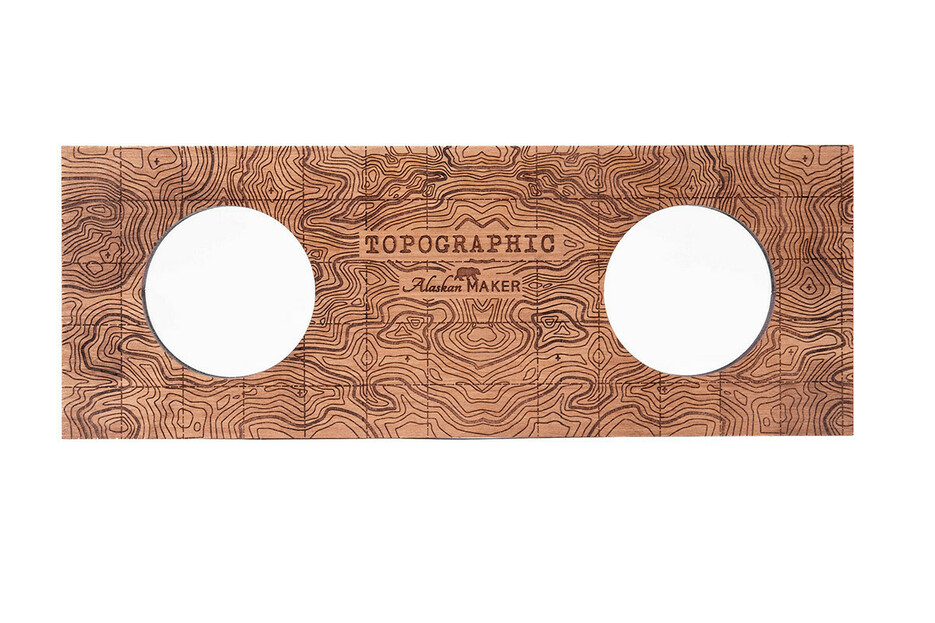 Prsentoir 2 verres spiritueux