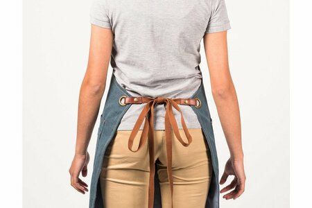 Tablier N325 Denim fonc