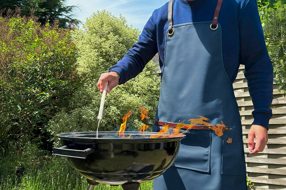 Tablier n707 impermable bleu