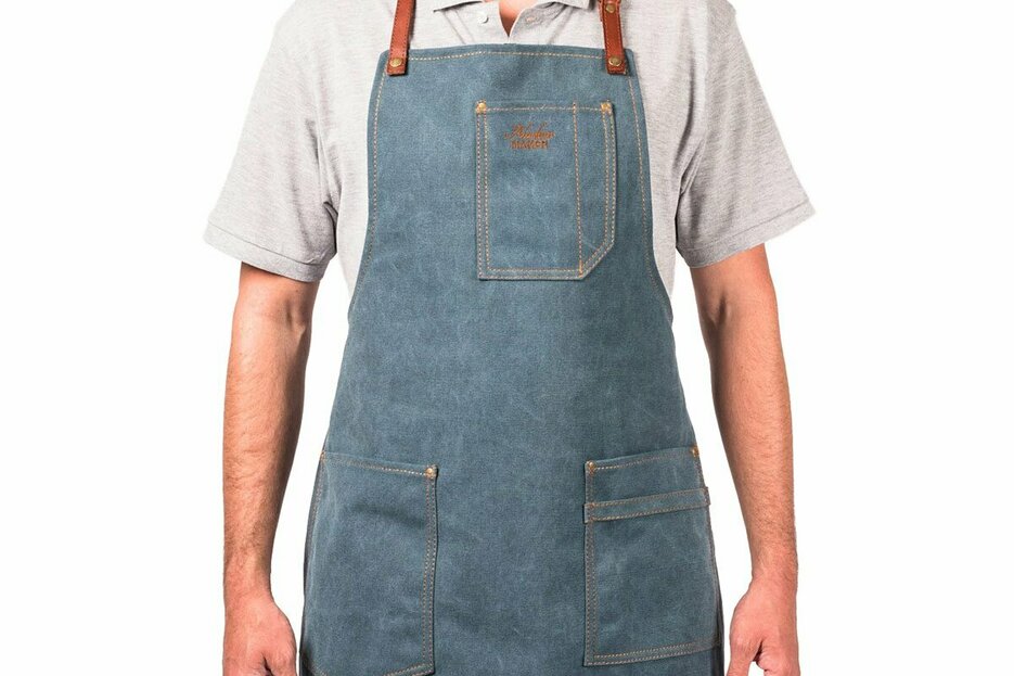 Tablier N325 Denim fonc