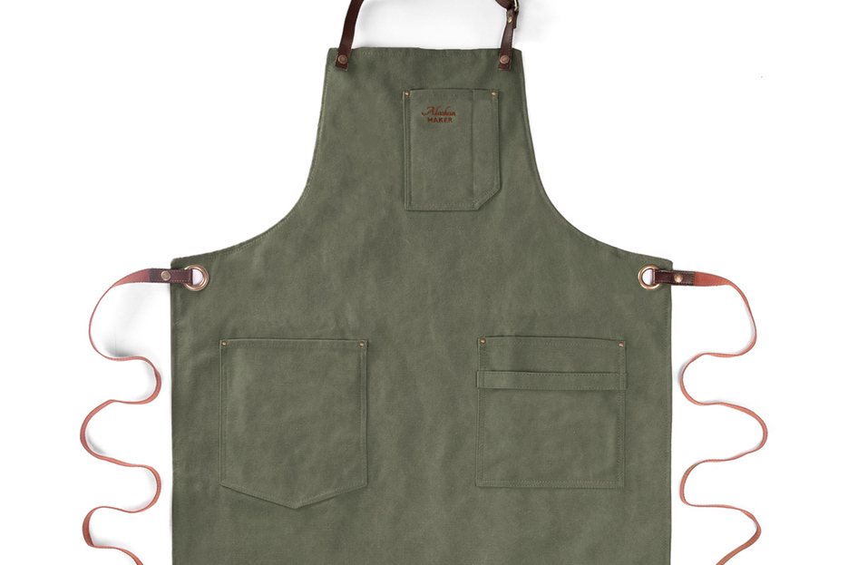 Tablier N325 vert olive