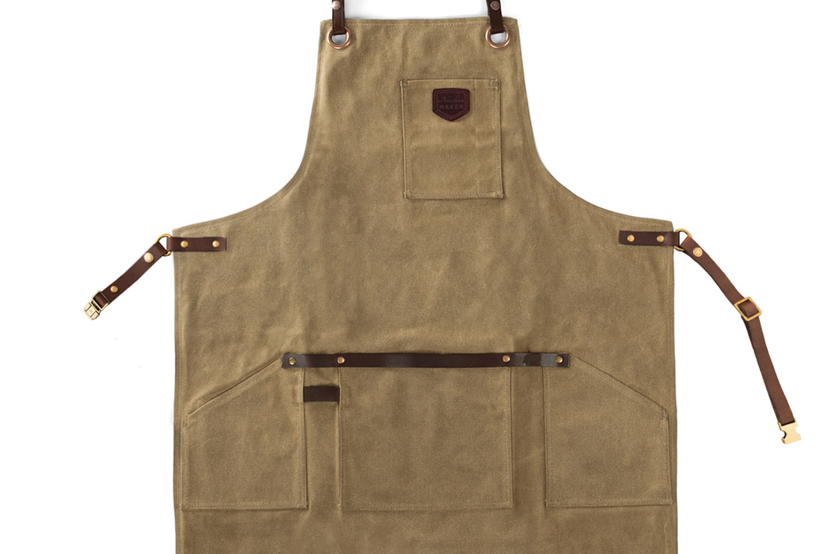 Tablier n 547 cuir sable