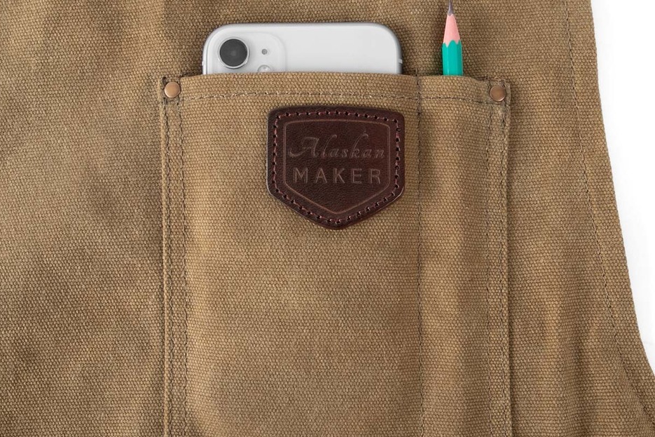 Tablier n 547 cuir sable