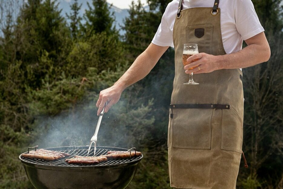 Tablier n 547 cuir sable