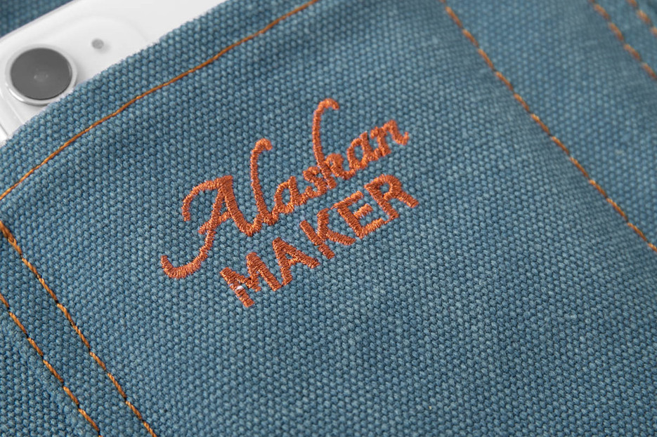 Tablier N325 Denim fonc