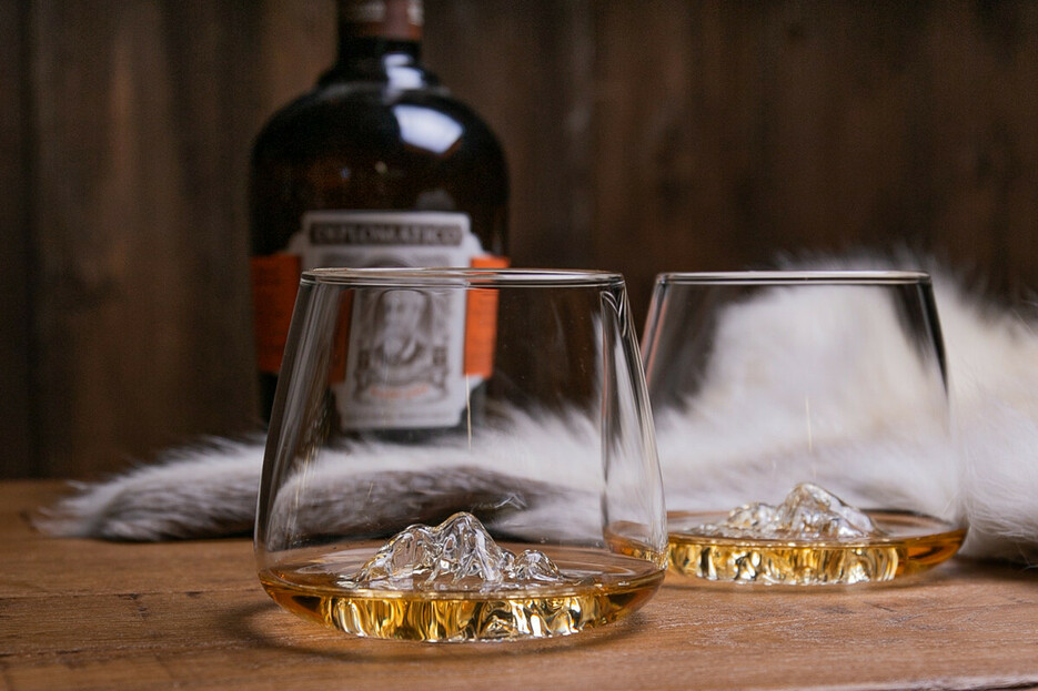 Set de 2 verres Everest & Mont Blanc