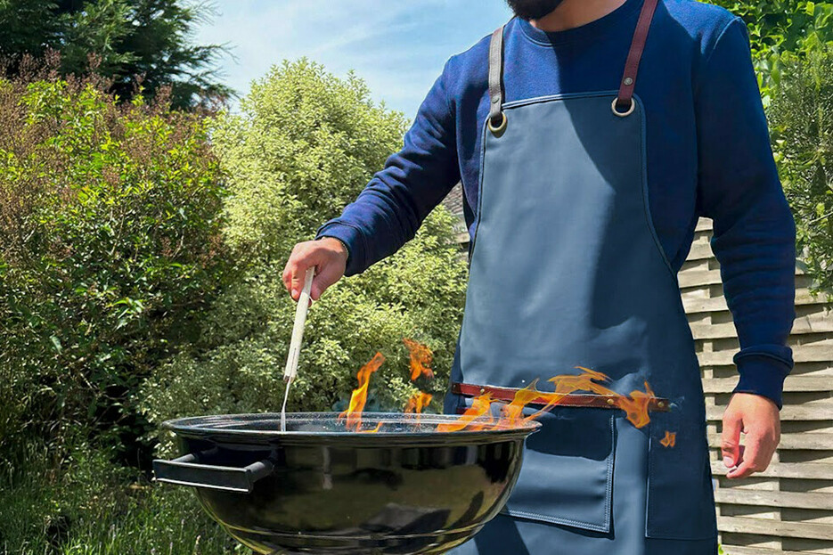 Tablier n707 impermable bleu