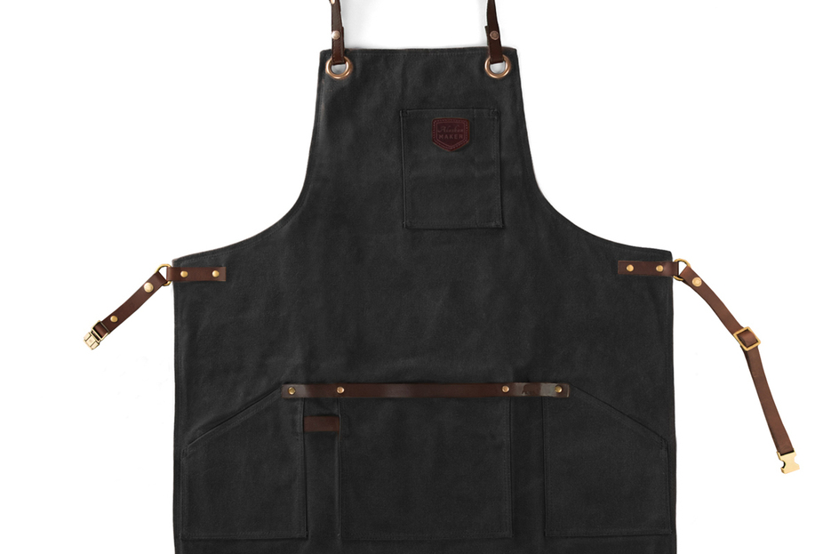 Tablier n 547 cuir noir