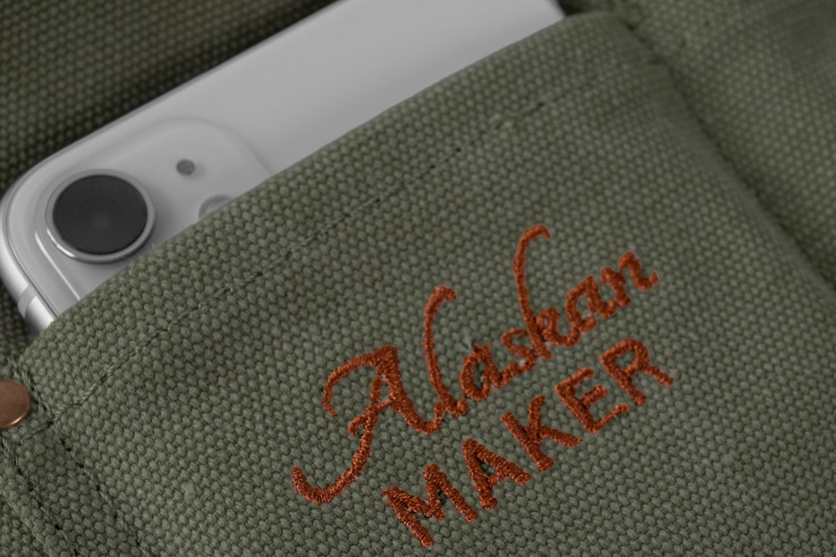 Tablier N325 vert olive