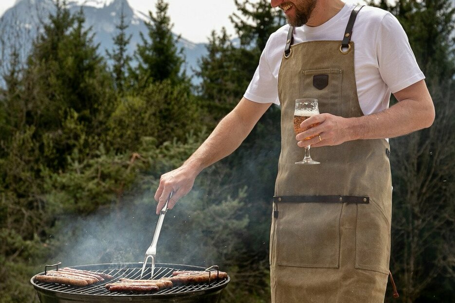 Tablier n 547 cuir sable