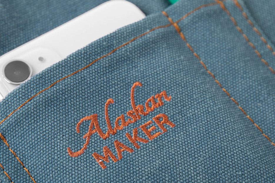 Tablier N325 Denim fonc