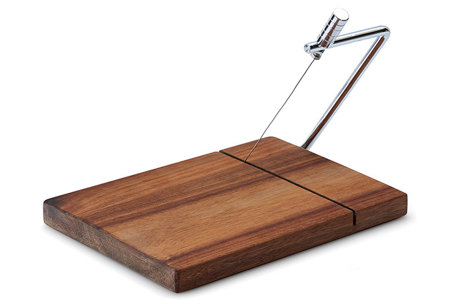 CONTINENTA Coupe fromage bois d'Acacia