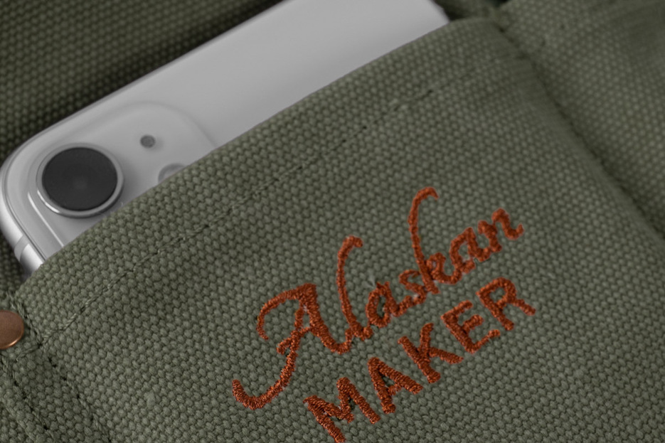 Alaskan Maker Tablier N325 vert olive 
