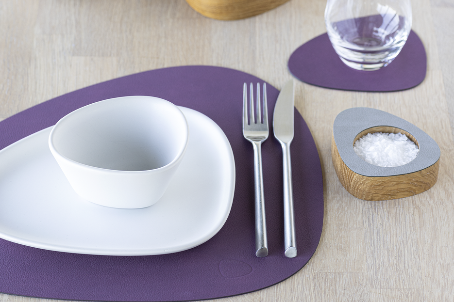 Sets de table en cuir recycl� LIND DNA