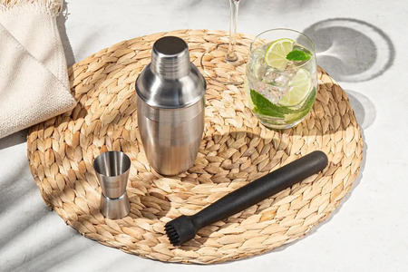 VACUVIN Coffret 3 pices cocktail Bar in a Box Dbuteur 