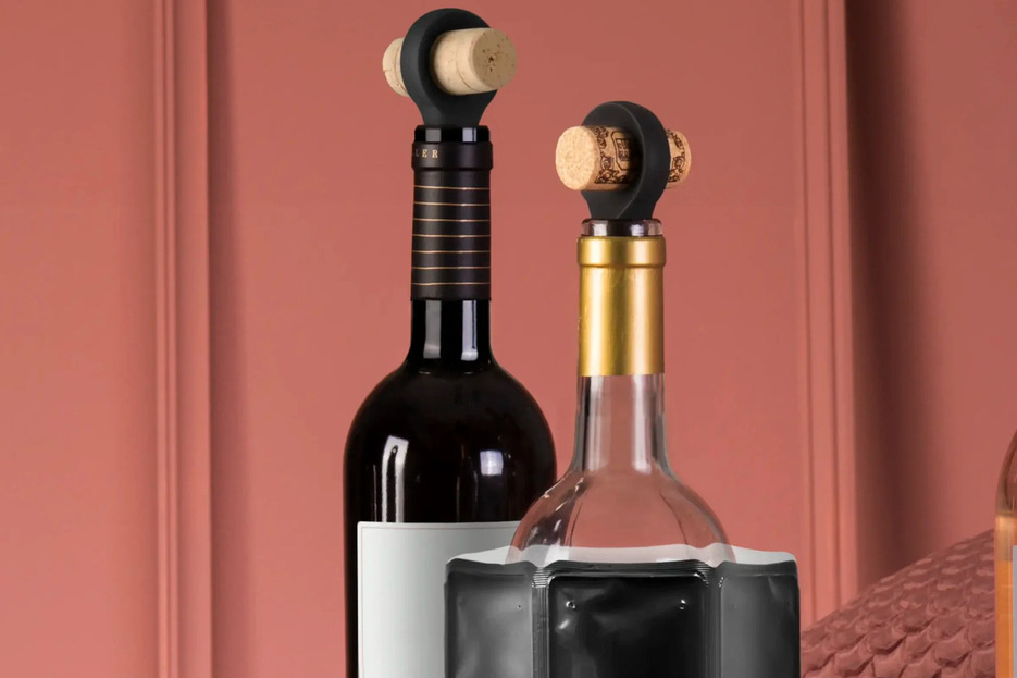 VACUVIN Lot de 2 Bouchons de bouteille Price