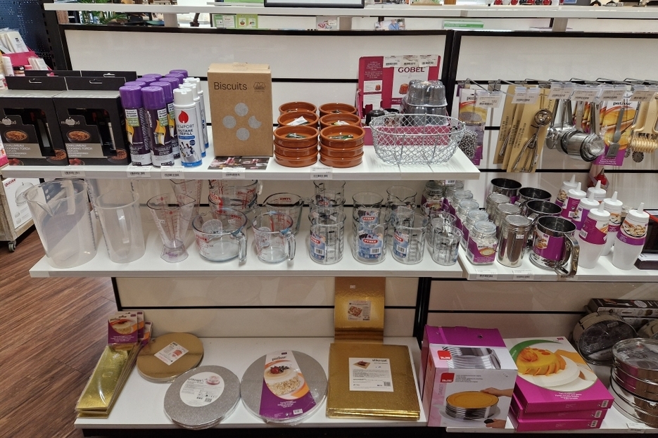 Rayon ptisserie : Patisse, De Buyer, Louis Tellier...