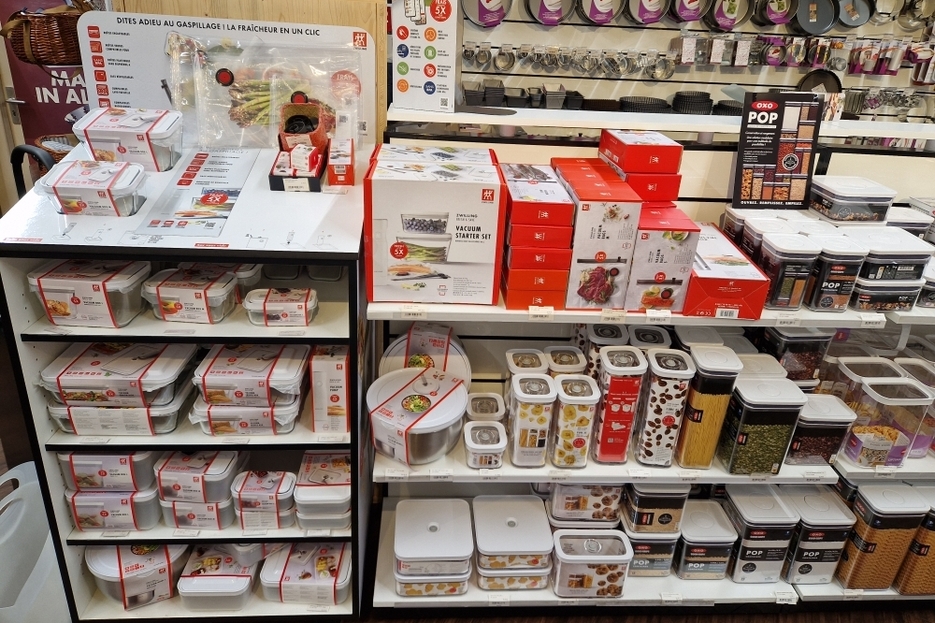 Organisation : Boite + pompe sous vide Zwilling