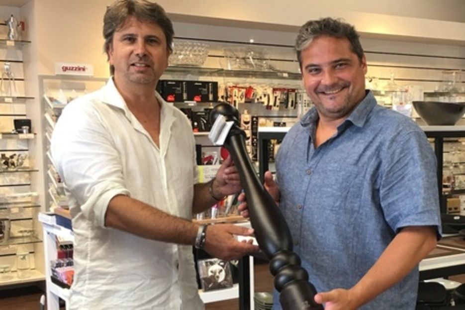 28/07/2018 Antoine, gagnant du concours Moulin Peugeot 80cm