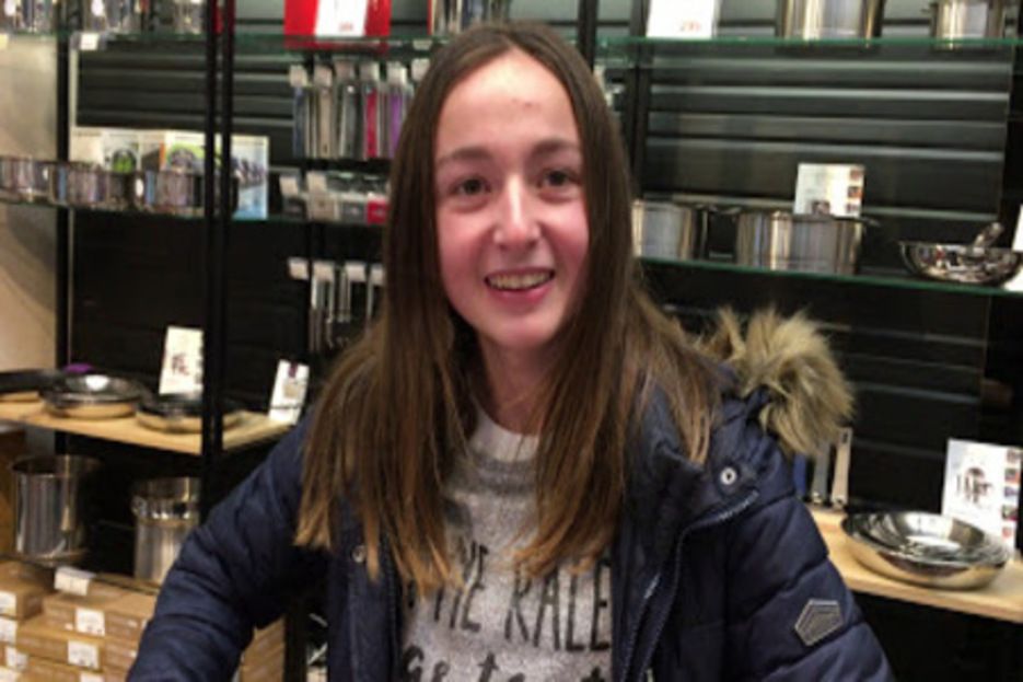 Elina, stagiaire au magasin, une super semaine ! merci beaucoup