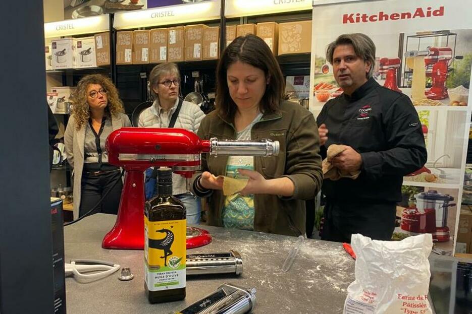 atelier ptes avec Lionel