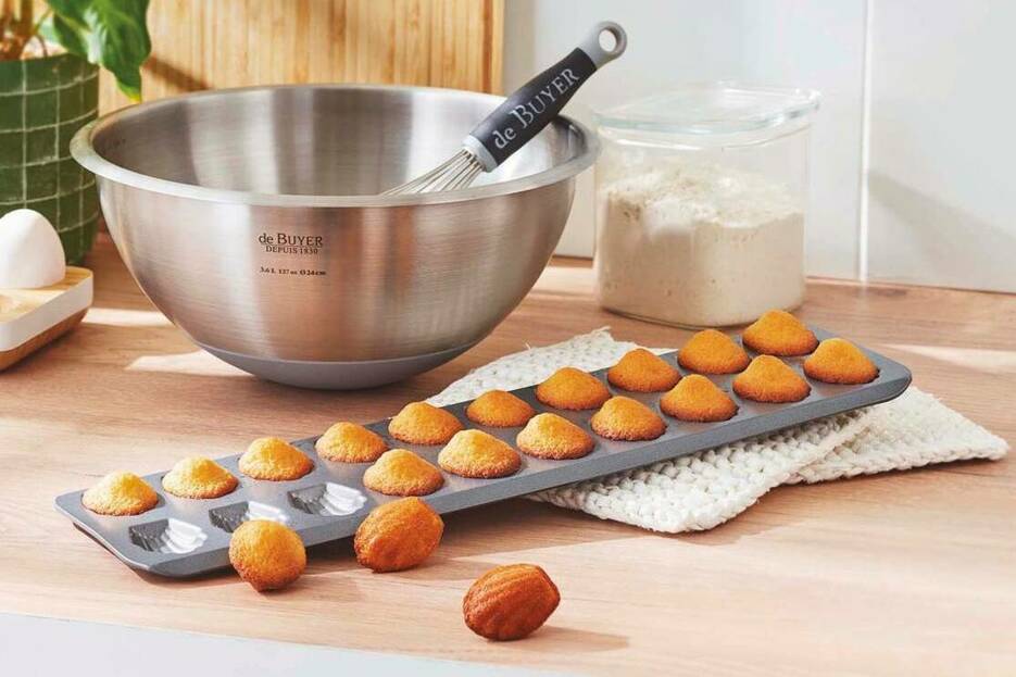 DE BUYER Moule madeleines